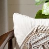 Felina Fish Pillow - Natural - 18"X18" - Safavieh - 3 of 4