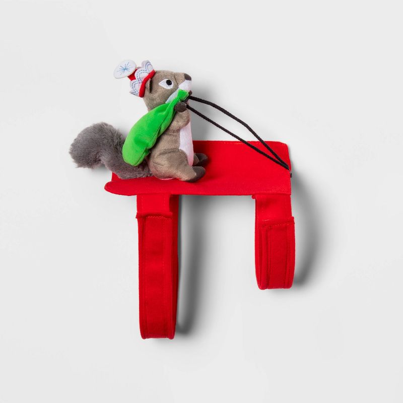Santa Squirrel Rider Dog and Cat Costume - Wondershop™, 3 of 12