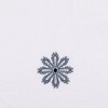 REGALWOVENBathroom Home Decor Embroidered Floral Pattern Cotton Hand Towels 13" x 30" 2 Pcs - 3 of 4