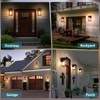 DAKAFUL Outdoor Wall Light Fixtures, Exterior Waterproof Lanterns - 3 of 4