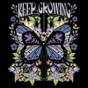 Juniors Womens Lost Gods Keep Growing Butterfly Sweatshirt - 2 of 4