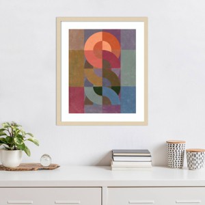 Amanti Art Chainweave II by Victoria Barnes Wood Framed Wall Art Print - 1 of 4