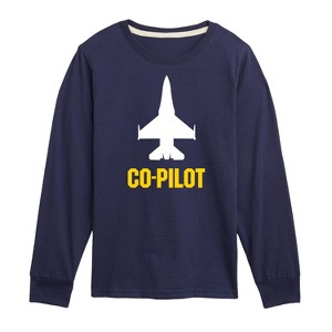 Boys' - Instant Message - Pilot Co Long Sleeve Graphic T-Shirt - 1 of 4