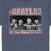 Men's - The Beatles - All You Need Is Love Short Sleeve Graphic T-Shirt - 2 of 4