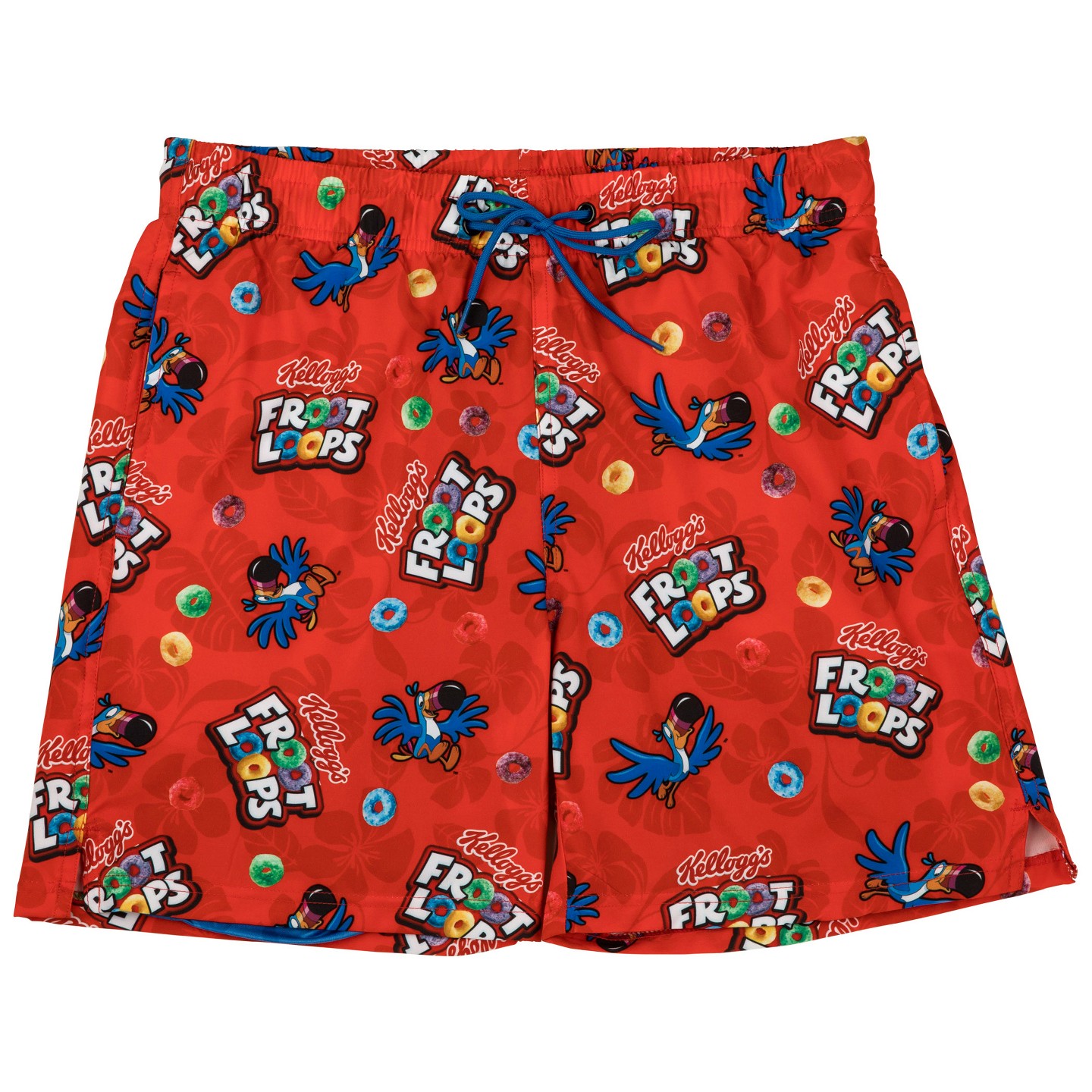Froot Loops Mens Froot Loops Cereal 6" Inseam Lined Swim Trunks - XLarge (40-42) — фото 2