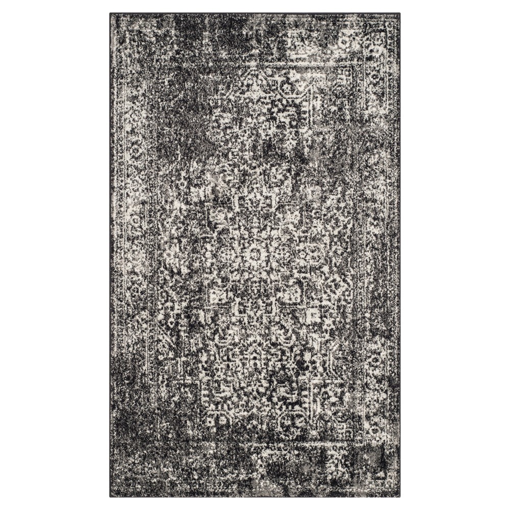 Evoke Rug - Black/Gray - 3'x5' - Safavieh