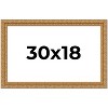 PosterPalooza | Contemporary Gold Picture Frame - UV Acrylic, Backing Board, Hanging Hardware Included - 2 of 4