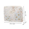 Unique Bargains Bow Handheld Quilting Makeup Bag Set 3 Pcs - 3 of 4