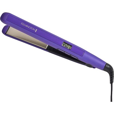 Remington 1" Flat Iron, Hair Straightener w/ Anti-Static Tech, 30-Second Heat Up & 60 Minute Auto Shut-Off, 30% Longer Ceramic Floating Plates