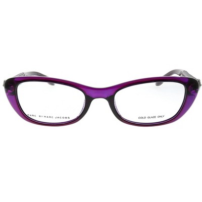 Marc by Marc Jacobs   Womens Cat-Eye Eyeglasses Violet 49mm