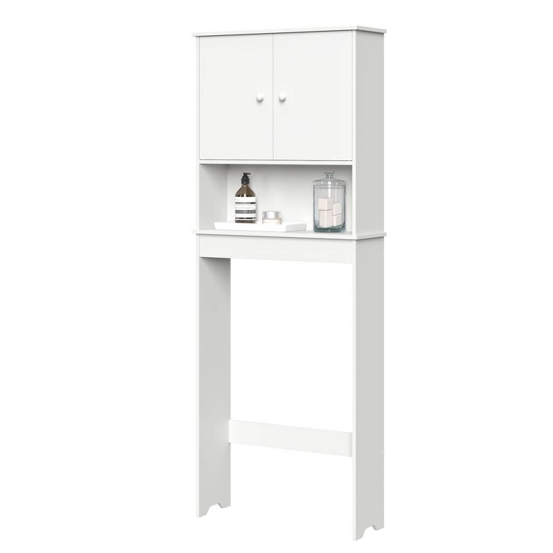 Over Toilet Cabinet with Adjustable Shelf White - RiverRidge Home, 1 of 10