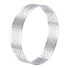 Unique Bargains Heat-Resistant Perforated Stainless Steel Small Cake Mousse Rings - 3 of 4
