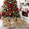24PCS Presence Christmas Kraft Paper Gift Bag,There are Three Sizes Available - 4 of 4