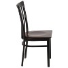 Emma and Oliver 2 Pack School House Back Metal Restaurant Chair - 4 of 4