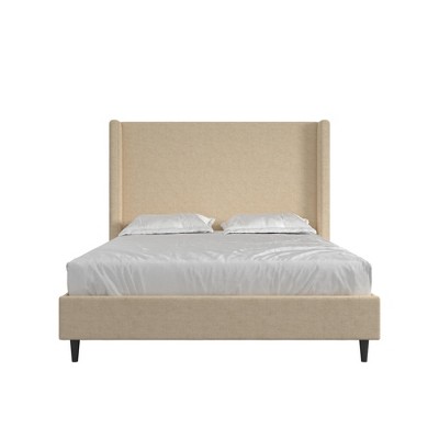 RealRooms Evie Upholstered Wingback Bed