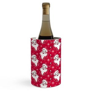 Heather Dutton Tis The Season Retro Santa Red Wine Chiller - Deny Designs - 1 of 2