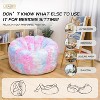 Hooseng Bean Bag Chairs Large Bean Bag Couch for Adults Stuffed Sofa Chair Comfy Giant Bean Bag Chair with Spacious Design for Reading - 3 of 4