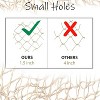 Fish Net Decorative [3 Pack] Natural Cotton Fishnet Decor - Each 14 ft x 4 ft. for Mermaid Party Decorations, Beach Table Cover by 4E's Novelty - 3 of 4