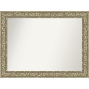 Amanti Art Luxe Non-Beveled Framed Bathroom Vanity Wall Mirror - 1 of 4