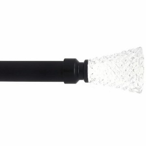 Urbanest Marquis Glass Finial 1-inch Diameter Curtain Rod - 1 of 3