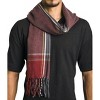Alpine Swiss Mens Plaid Scarf Softer Than Cashmere Scarves Winter Shawl - 4 of 4