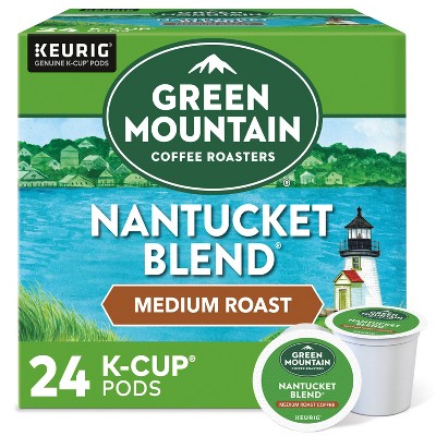 Green Mountain Coffee Nantucket Blend Keurig K-Cup Coffee Pods - Medium Roast - 24ct