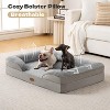 Cooling Pet Bed for Dogs & Cats, Waterproof Orthopedic Dog Sofa Bed, Supportive Foam Pet Couch Bed - 2 of 4