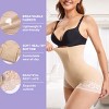 Nebility™ Hourglass Figure High Waist Butt Lifter Shaper Panties - Seamless Tummy Control Shapewear - 3 of 4