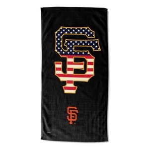 MLB San Francisco Giants Celebrate Series Beach Towel 30x60 Inches - 1 of 2