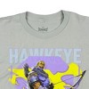 Seven Times Six Marvel Rivals Shirt Mens Hawkeye Adult Short Sleeve Graphic Tee Grey - 3 of 3