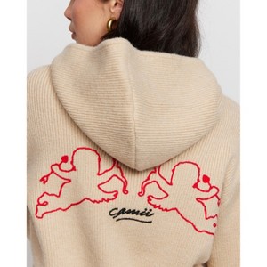 Samii Ryan | Cupid Knit Hoodie , Beige , Medium , 3 - 1 of 1