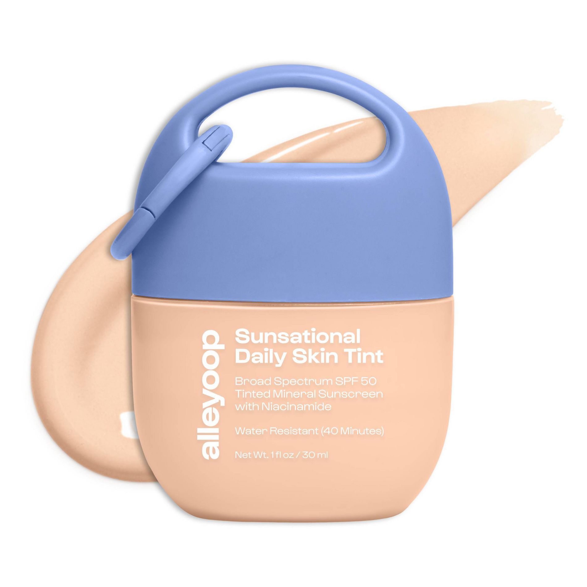 Alleyoop Sunsational Daily Skin Tint - SPF 50 Tinted Mineral Sunscreen with Niacinamide - 1 fl oz - Beauty Studio