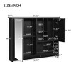 NicBex Wall Mounted Bathroom Storage Cabinet,36'' Medicine Cabinet with Mirror Door and Adjustabl Shelf,Mirror Cabinet for Bathroom - 3 of 4