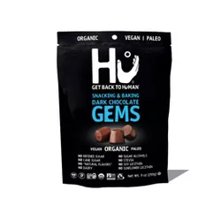 Hu Baking Dark Chocolate Gems 70% Cacao - 9oz