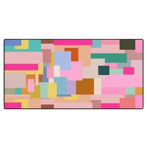 Daily Regina Designs Color Block Print Mid Century Desk Mat - Deny Designs - 1 of 1