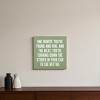 Slickblue Funny Aging Quote Wall Sign – “Turn Down Stereo to See” – Rustic 7x7 Wood Decor, Color Options - 2 of 3