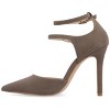 Journee Collection Womens Lilyann Multi Strap Stiletto Pointed Toe Pumps - 2 of 4
