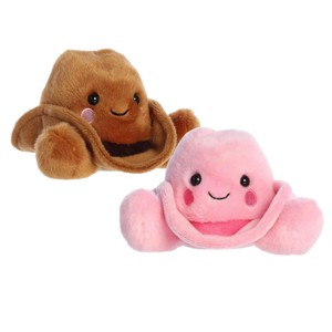 Aurora® Palm Pals™ Yee-Haw Duo 5" Inch Plush Set, Orville Cowboy Hat™ & Sally Pink Cowgirl Hat™ - 1 of 4