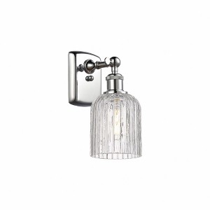 Bridal Veil - 1 Light Wall Sconce In Art Deco Style-10 Inches Tall and 5 Inches Wide - 1 of 1