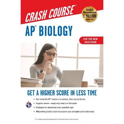 Ap(r) Biology Crash Course, Book + Online - (Advanced Placement (AP) Crash Course) 3rd Edition by  Michael D'Alessio (Paperback)