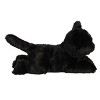 Aurora Small Twilight Cat Mini Flopsie Adorable Stuffed Animal Black 8" - 3 of 4