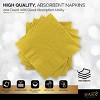 SparkSettings Beverage Napkins, 5” x 5” 2 Ply Paper Napkins, Pack of 200 - 4 of 4