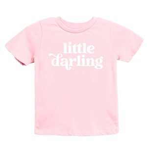 The Juniper Shop Little Darling Youth Short Sleeve Tee - L - Pink - 1 of 4