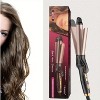 Labhairs 2-IN-1 Ceramic Glaze Hair Care Essential Coating Portable Heated Curler with Adjustable Temperature Lock & Safety Switch Healthy Hair Styling - 2 of 4