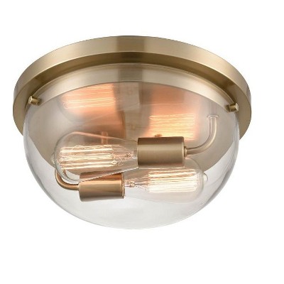 Millennium Lighting Ashford 2 - Light Flush Mount in  Modern Gold