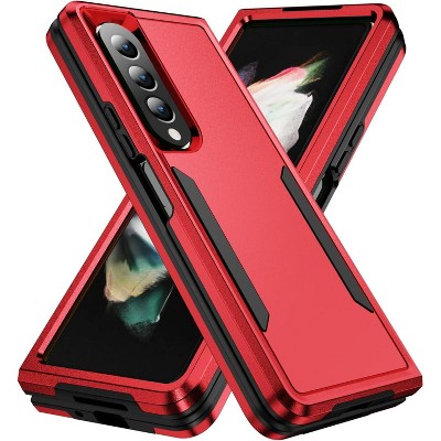 Entronix Case Compatible with Galaxy Z Fold 5 - Soft-Touch Dual-Layer Sleek Cover