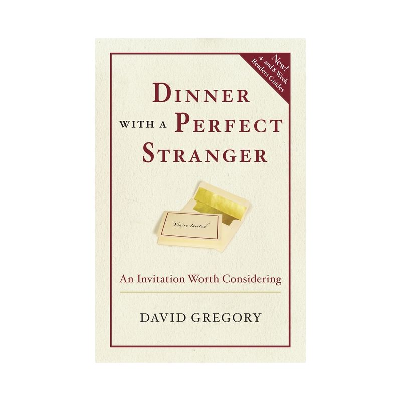 Dinner with a Perfect Stranger - by  David Gregory (Paperback), 1 of 2