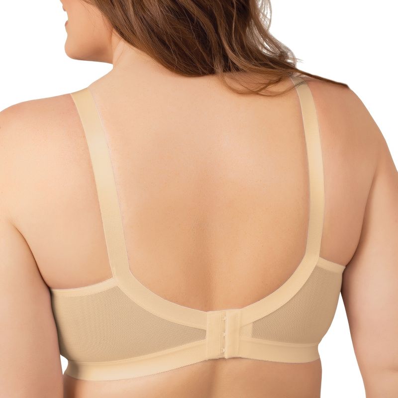 Collections Etc Instant Shaping by Plusform Lace Criss-Cross Soft Cup Bra, 3 of 5