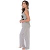 Just Love Womens Tank & Pant Cute Pajama Set - Ribbed PJ Sets Sleepwear Loungewear - 3 of 4