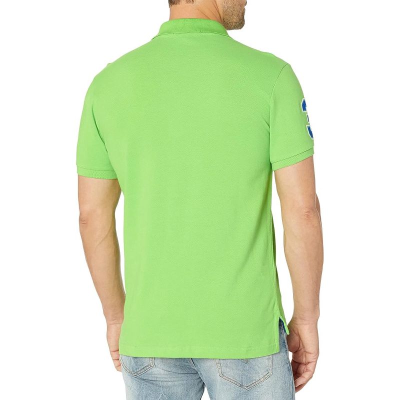 U.S. Polo Assn. Men's Short Sleeve Polo Shirt with Applique, 2 of 3